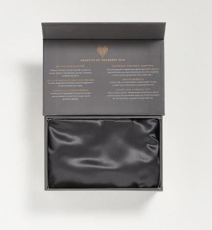 Charcoal LoveSilk Pillowcase