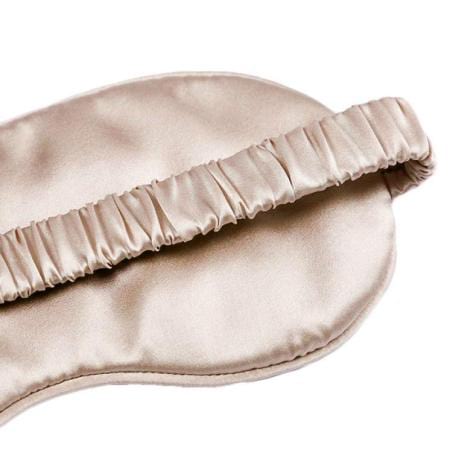Pure Silk Eye Mask- Latte