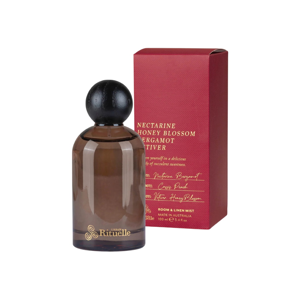 Nectarine, Honey Blossom, Bergamot, Vetiver Room & Linen Mist | 100ml
